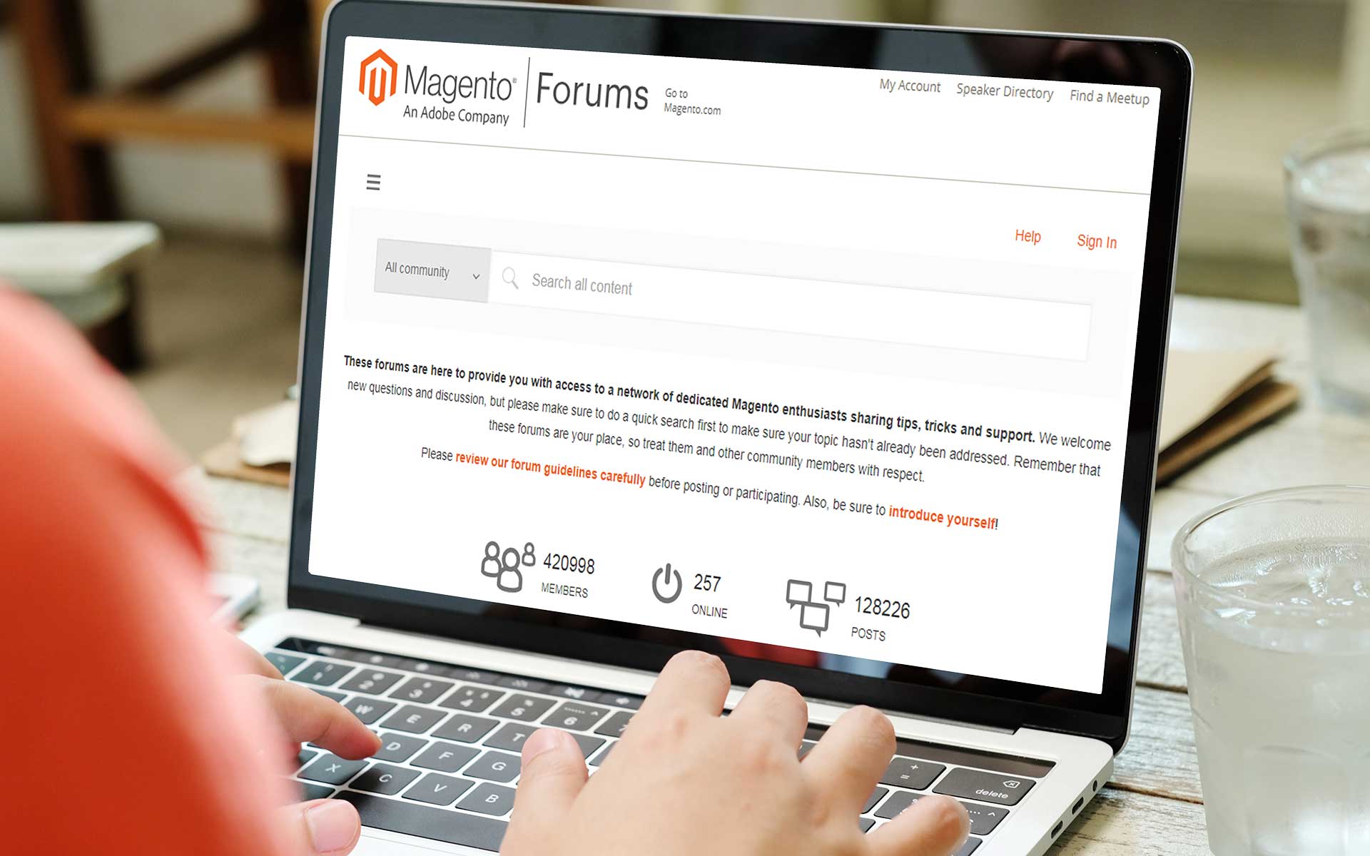 Magento Community Support Image