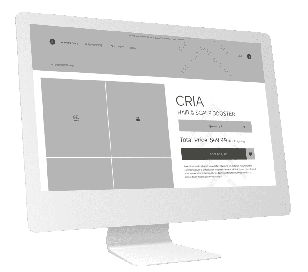 Cria Hair User Experience Image