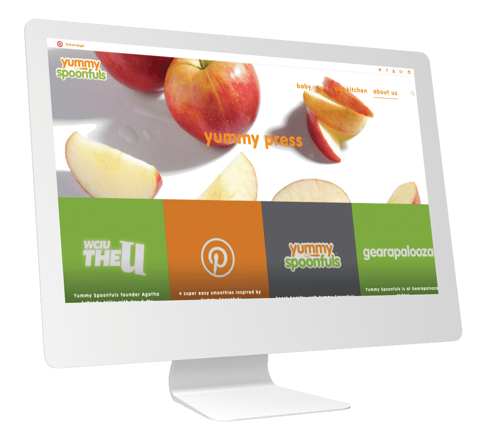 Yummy Spoonfuls Content Management Image