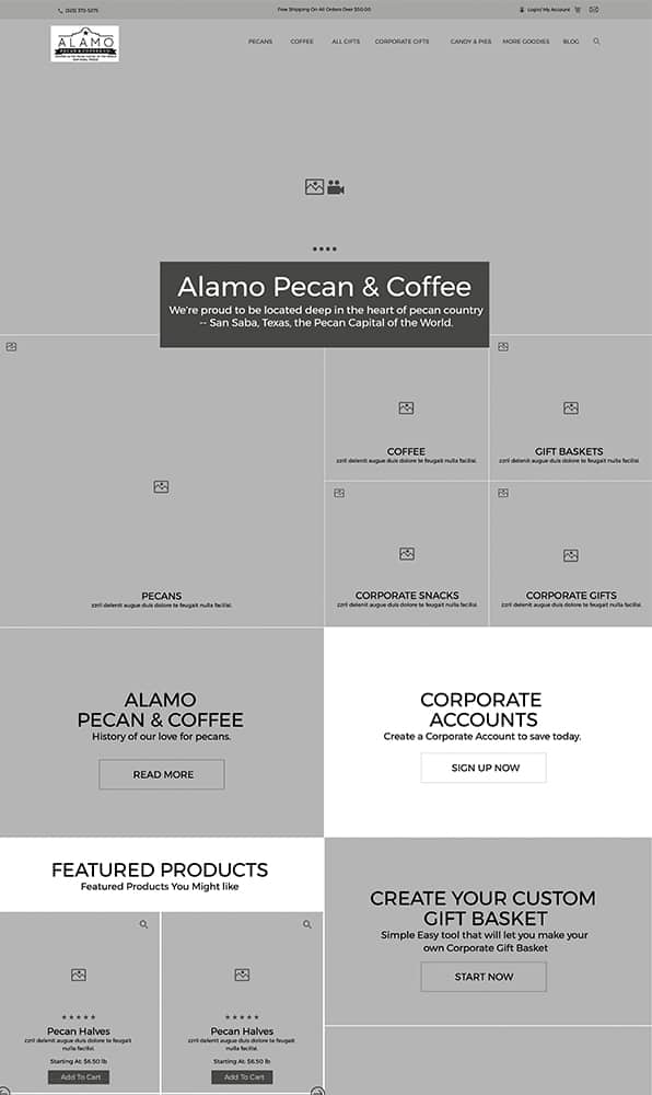 Alamo Pecan User Experience Image