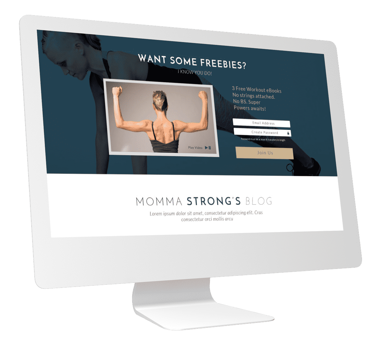 Momma Strong Content Management Image