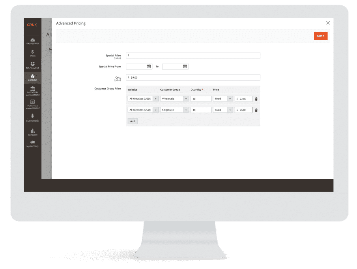 Alamo Pecan B2B Ecommerce Image