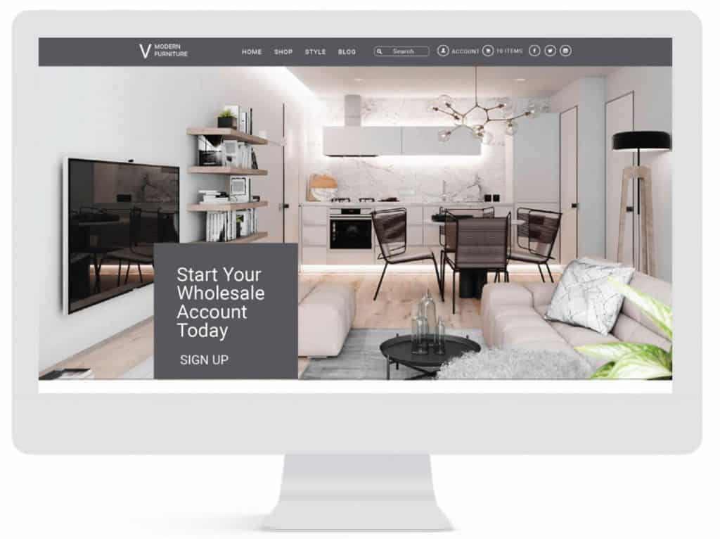 B2B  Solutions Home Furnishing Living Proof Creative