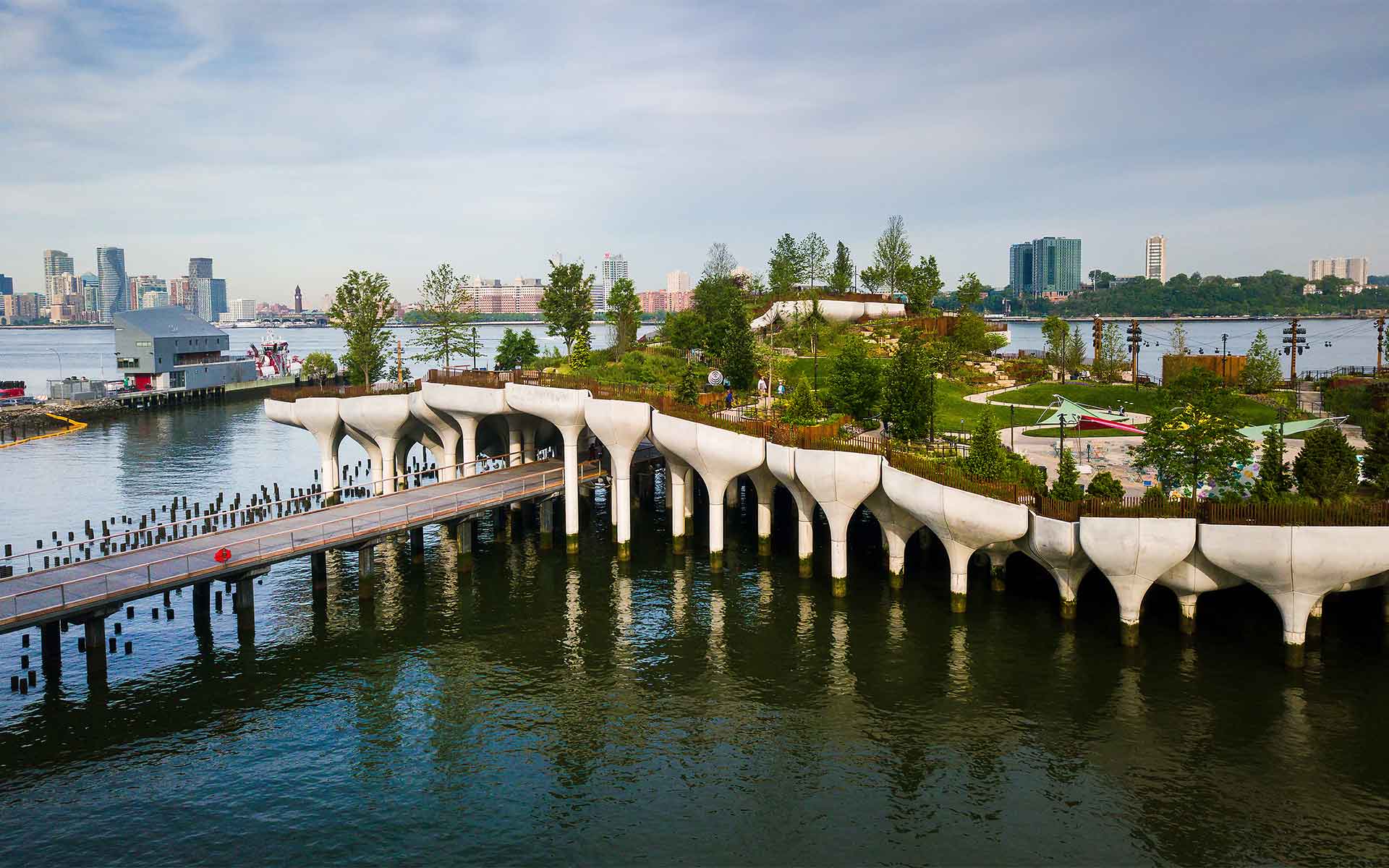 Creatives Take on the Little Island – The Breathtaking Floating Park on Hudson River NYC