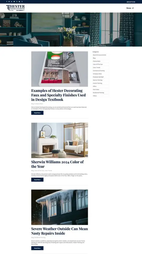 Hester Painting and Decorating Blog