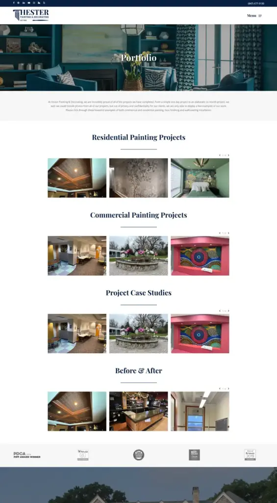 Hester Painting and Decorating Portfolio