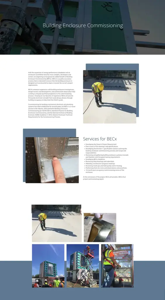 MC Ginnis Chan Project A screenshot of a page from the McGinnis Chen website.