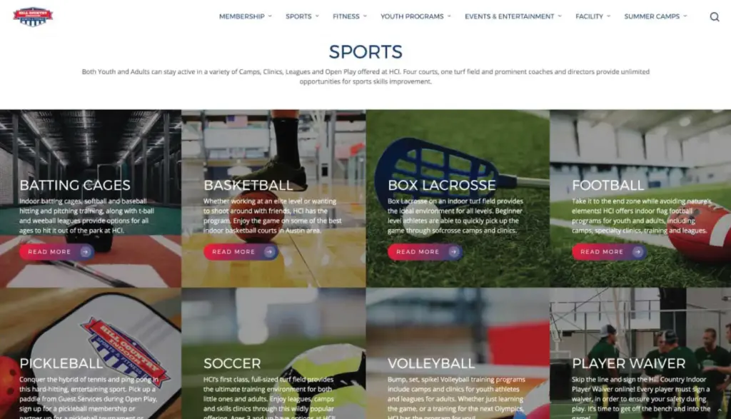 Hill Country Indoor Sports