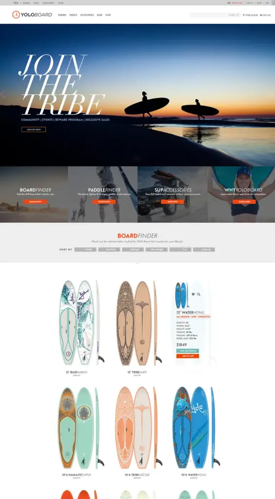 Yoloboard Home 1