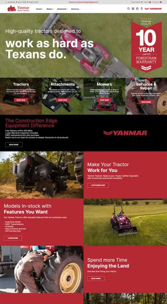Yanmar Tractors Home