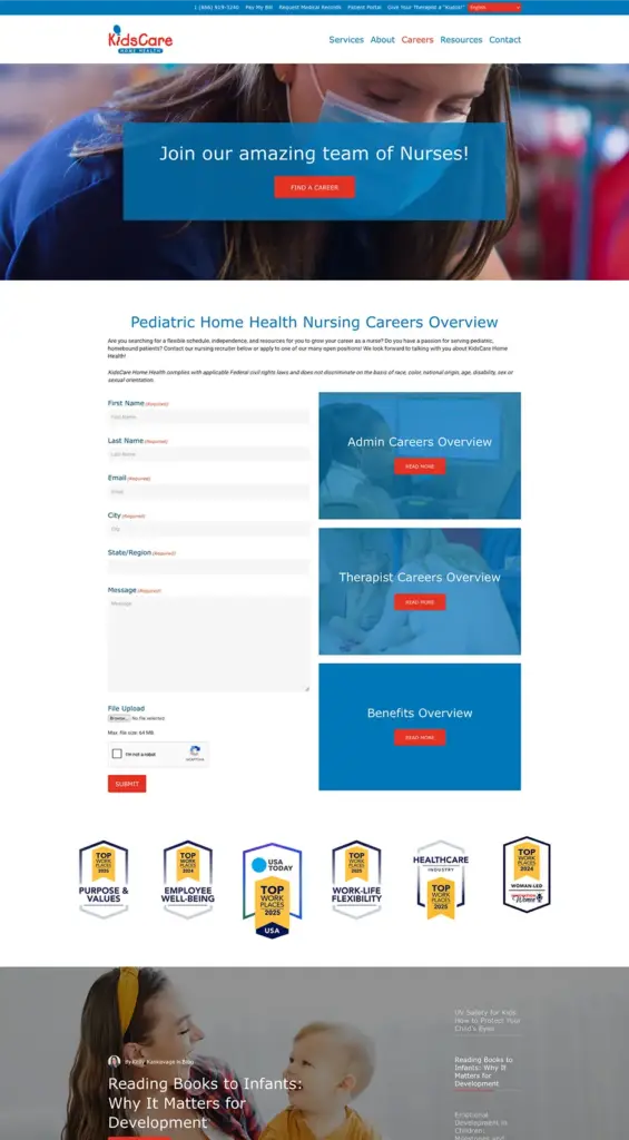 KidsCare Home Health Nursing