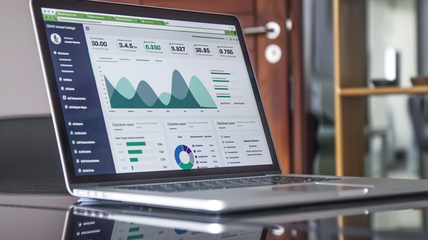 A modern online store dashboard with advanced targeting tools. A modern online store dashboard with advanced targeting tools.