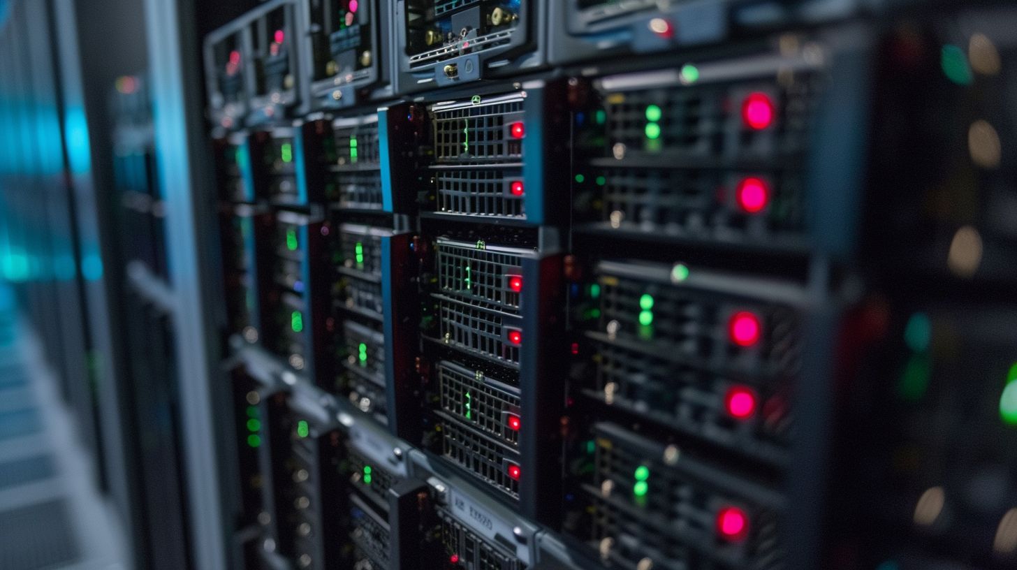 A high-performance server for Magento hosting, shown in aerial photographs. A high-performance server for Magento hosting, shown in aerial photographs.