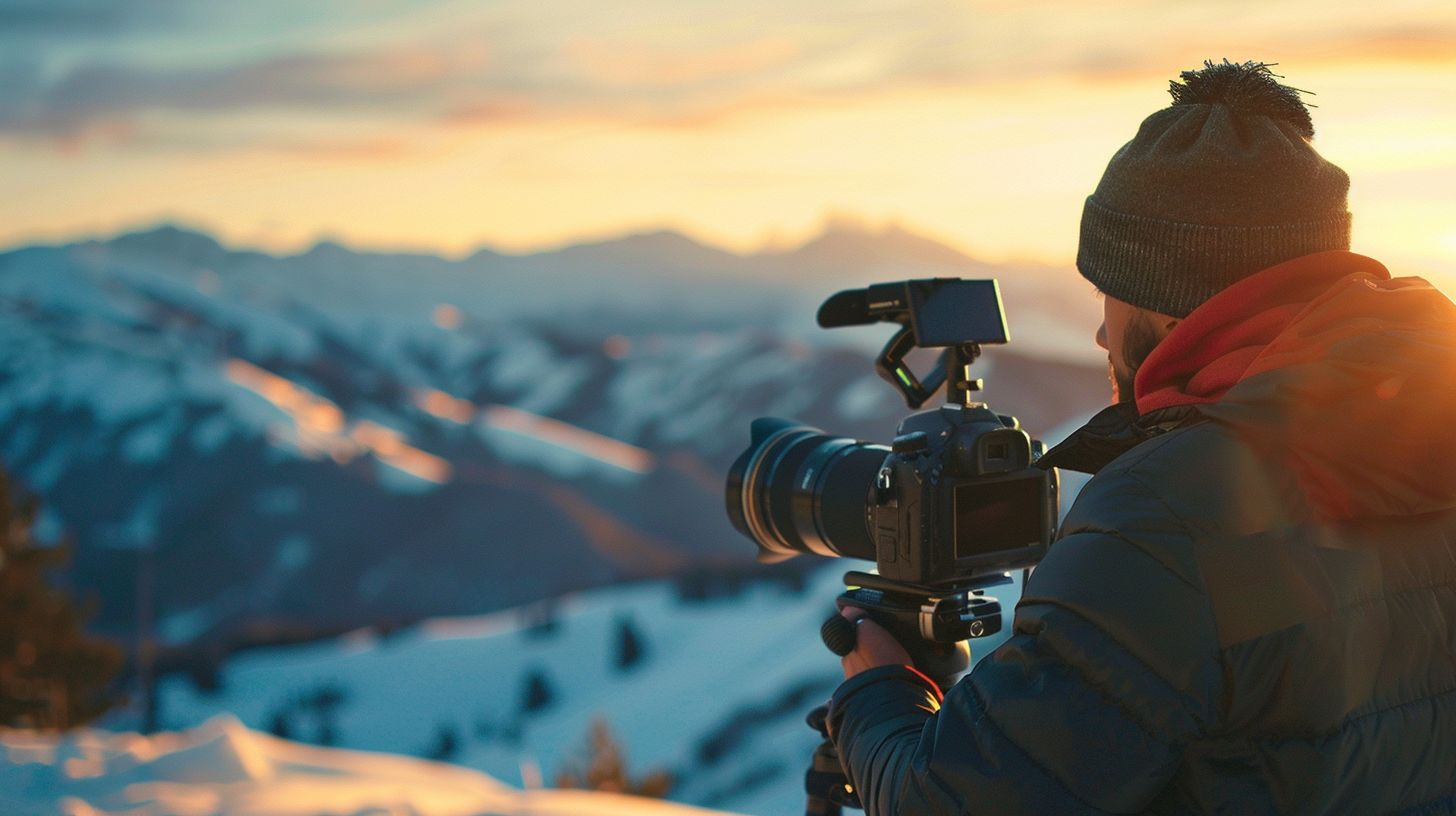Creating SEO-optimized title and engaging description for a DSLR video.