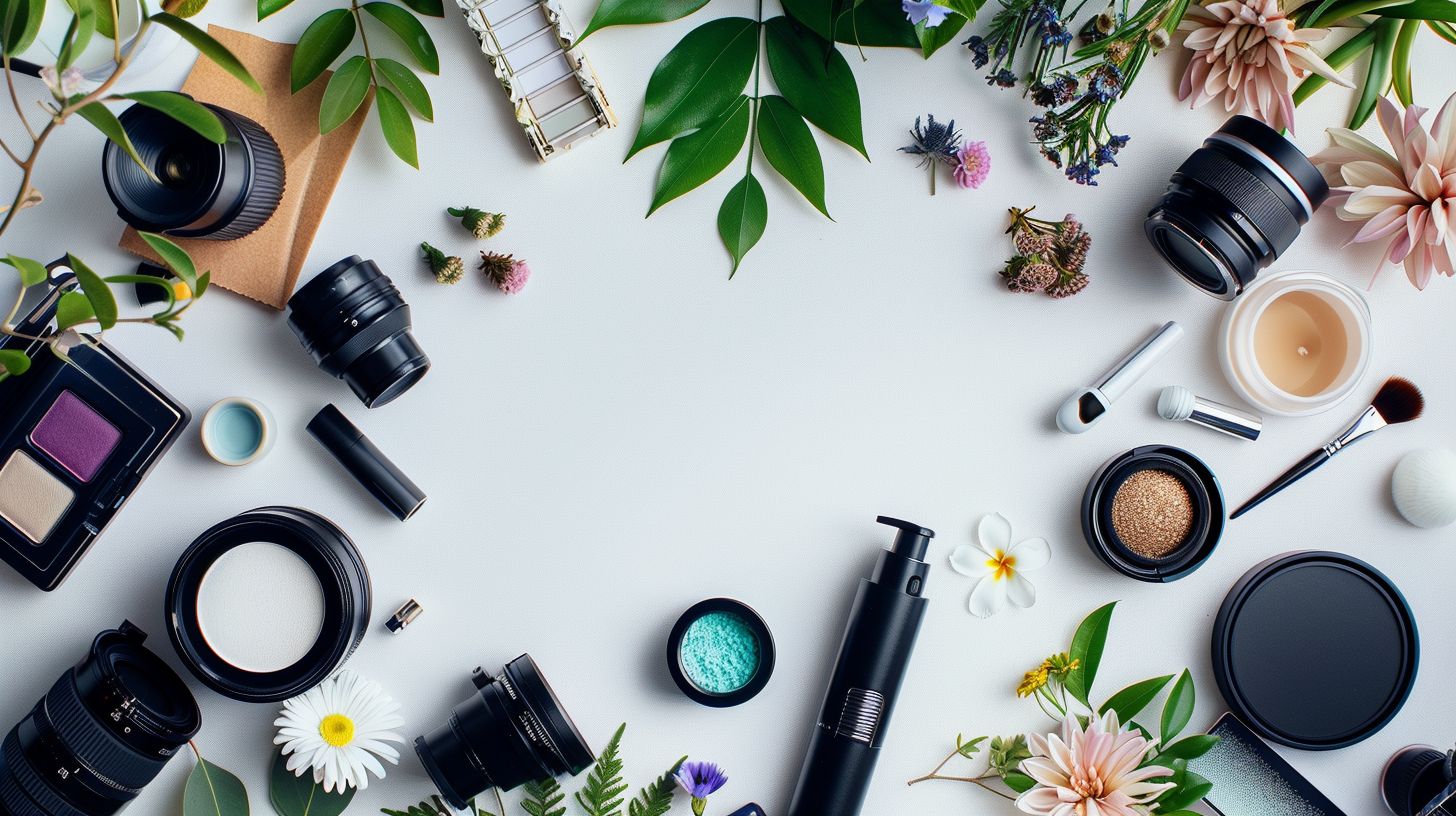 Creating branded product photography for social media platforms.
