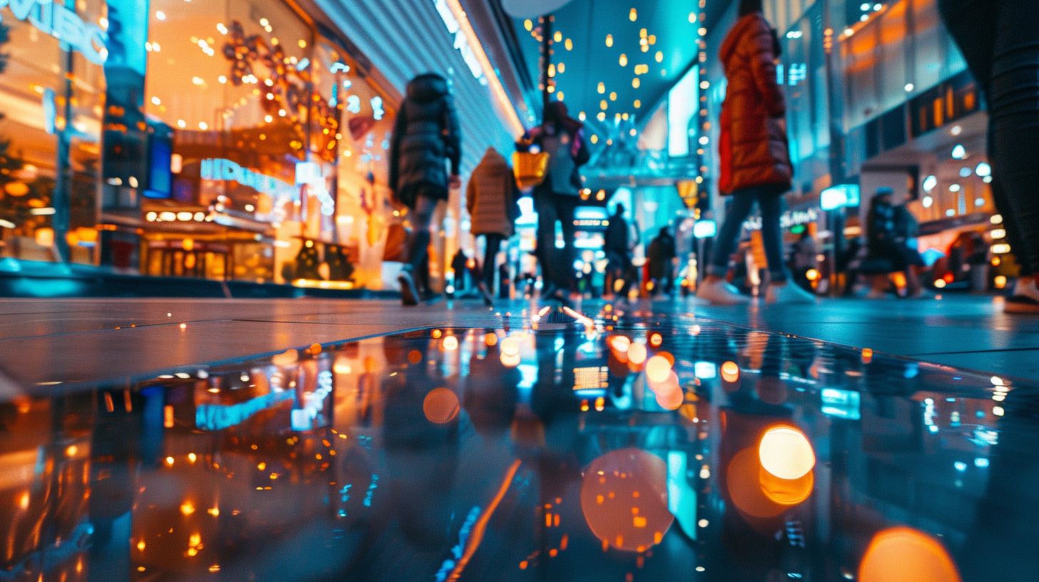 A close-up photo of a beautifully arranged display of branded customer experience elements. A close-up photo of a beautifully arranged display of branded customer experience elements.