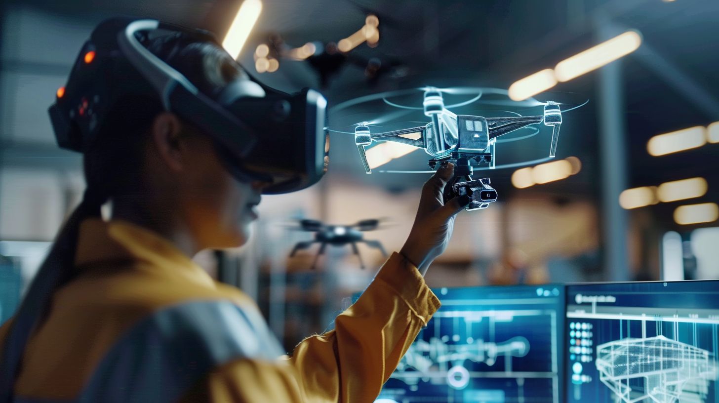 An AR visualization of a product's story in a virtual setting. An AR visualization of a product's story in a virtual setting.