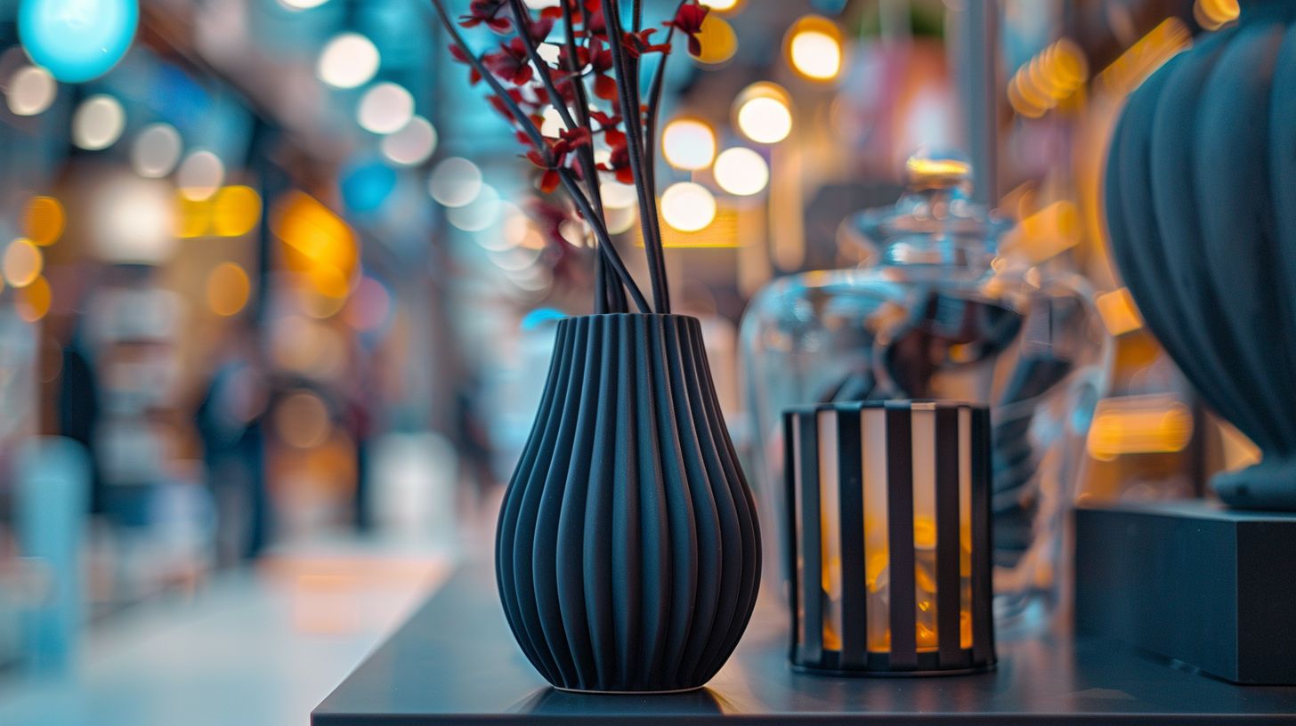 A stylish and unique product displayed in a vibrant urban setting.