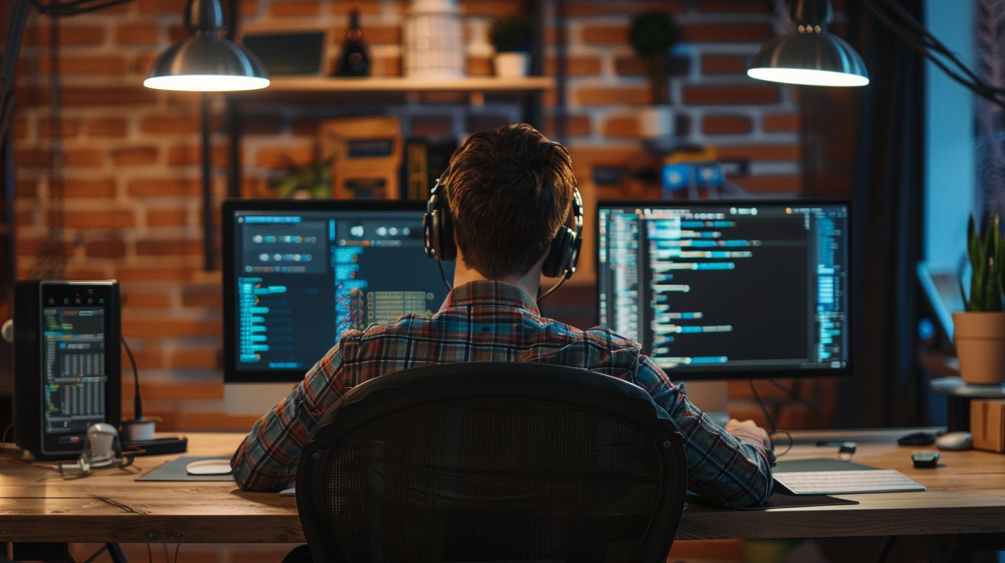 A web developer is analyzing and validating user inputs. A web developer is analyzing and validating user inputs.