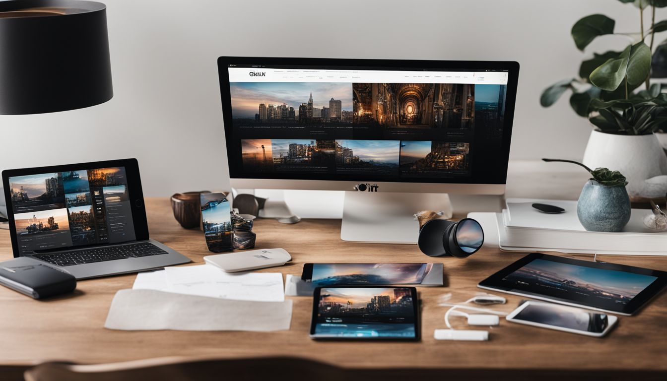 A website featuring aerial photography, portraits, and bustling city scenes. A website featuring aerial photography, portraits, and bustling city scenes.