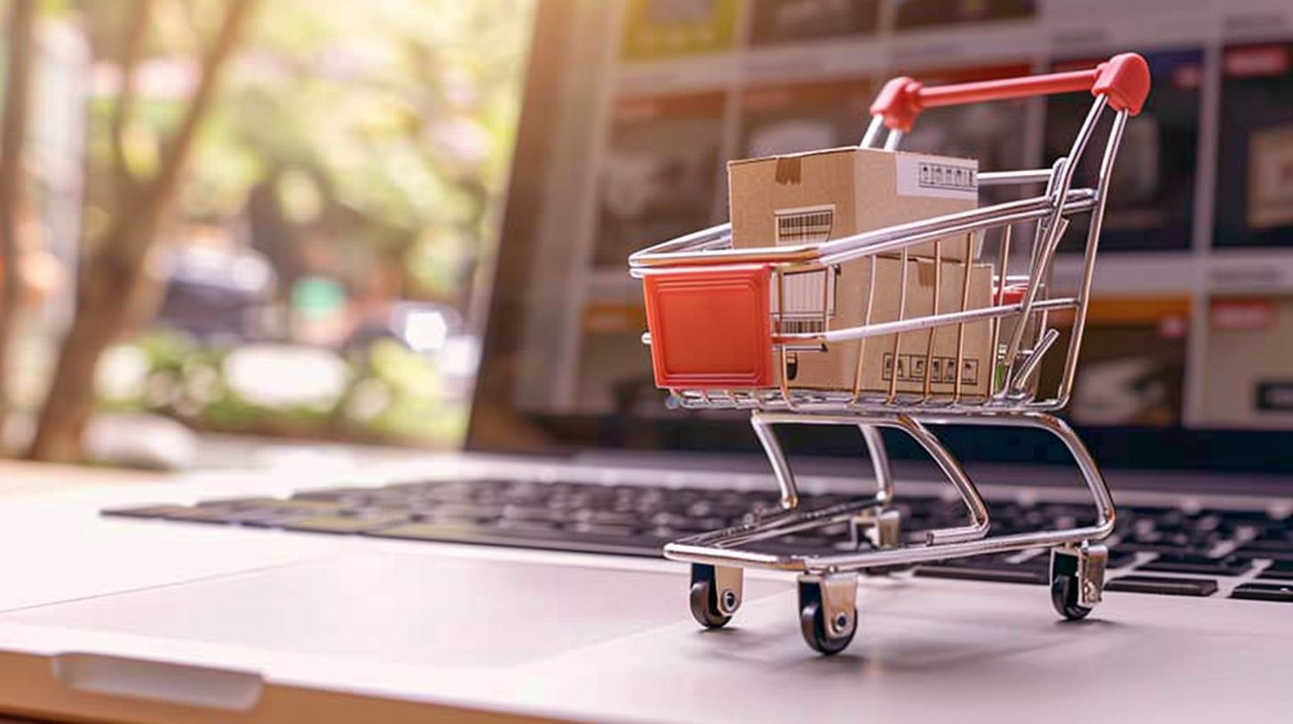 A wide-angle shot of an eCommerce website structure design.