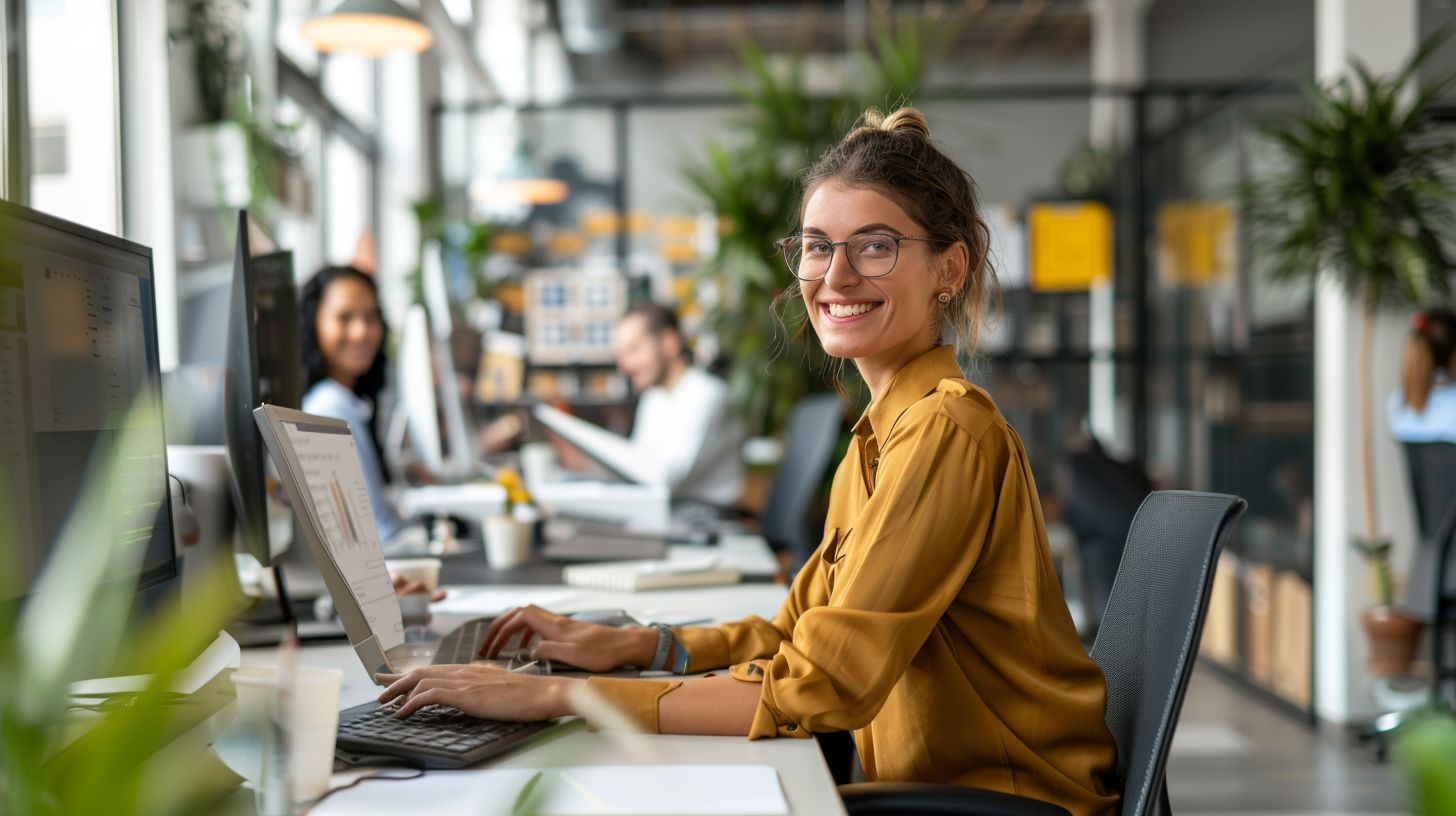 Contrasting work environments: content creation vs. outbound sales calls.