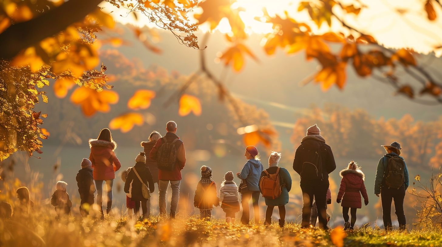 A diverse group of people enjoying outdoor activities in nature. A diverse group of people enjoying outdoor activities in nature.